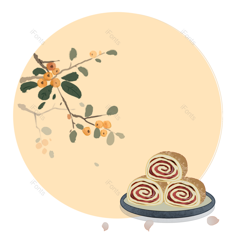 中国风图片,美食元素,手绘PNG,免抠素材